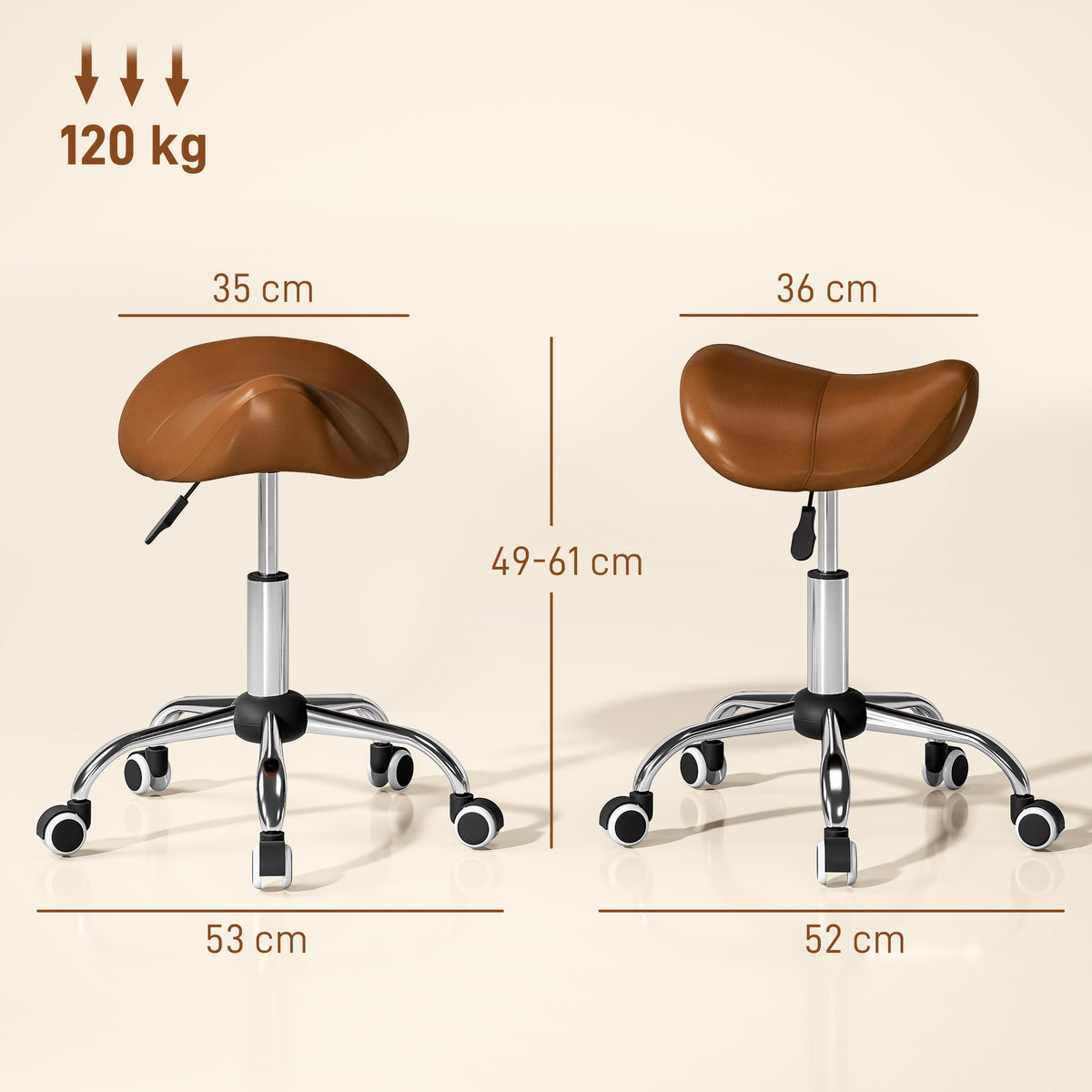 Tabouret — visuel produit 10 (Aosom)