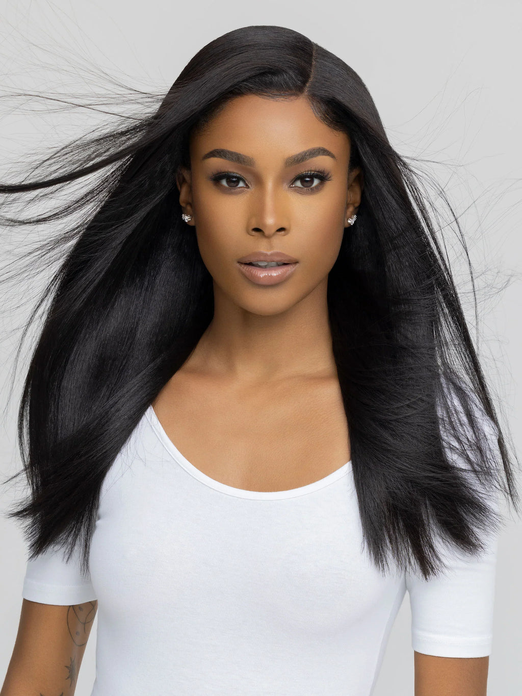Tissage lisse grain fin vrais cheveux humains raw - D'origine Amazonienne — visuel produit 2 (BRASILHAIR)